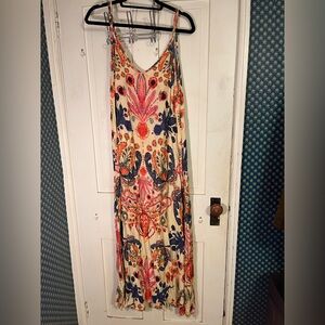 NATURAL LIFE Vibrant Floral Maxi Dress